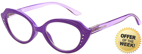 READERS RD199 PURPLE +5.00