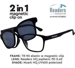 SR900 - Readers with Polarized clip