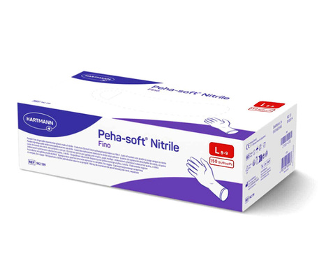 942198 Peha-soft Nitrile Fino γάντια νιτριλίου χωρίς πούδρα Large 150τεμ