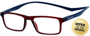 READERS RD129 RED-BLUE +4.00